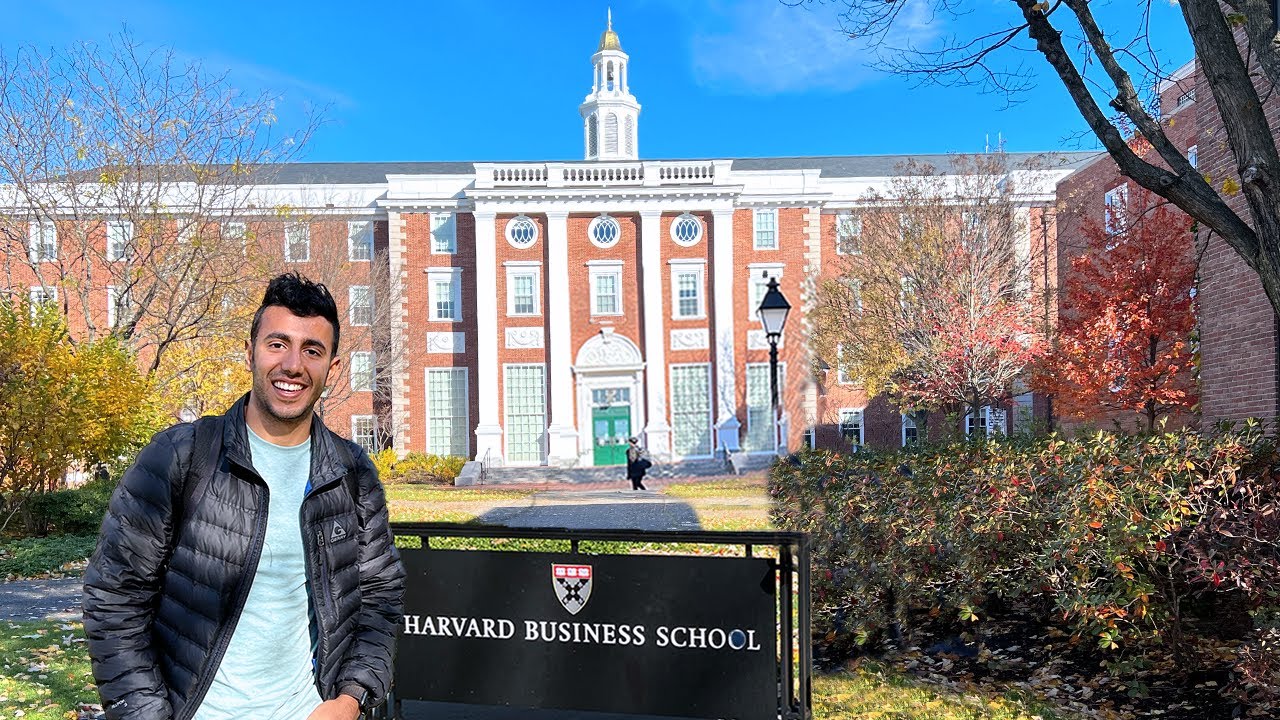 Visiting my Dream College 🔥 Harvard Business School!