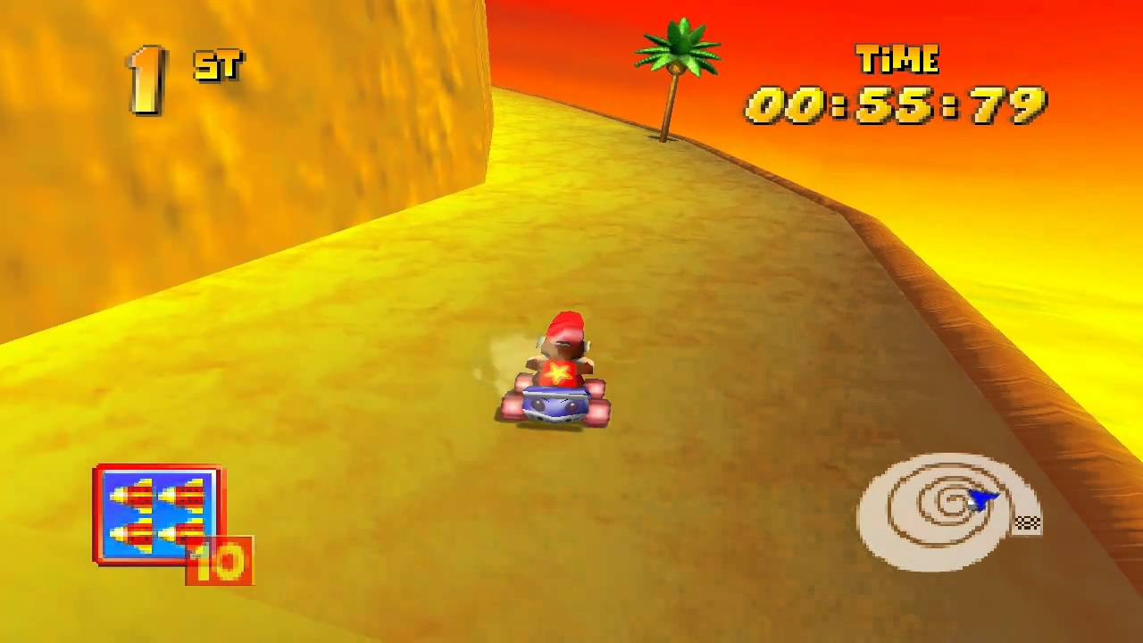Diddy Kong Racing - Dino Domain | Boss Race 2