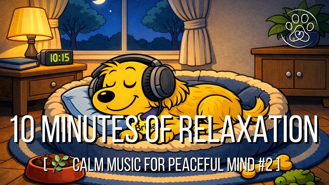 10 Minutes Relaxation Music 🌙 | Calm Music for Peaceful Mind #2