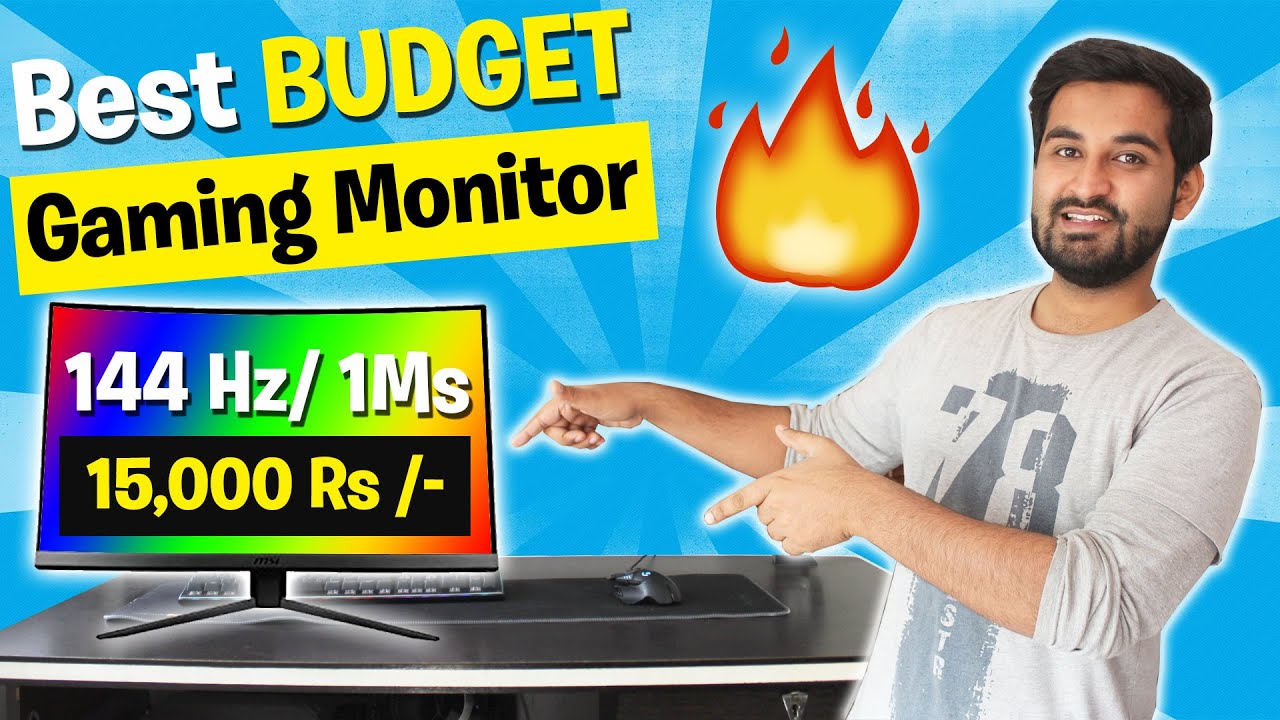 BEST Gaming Monitor Under 15,000/- Rs ! [MSI MAG241C]