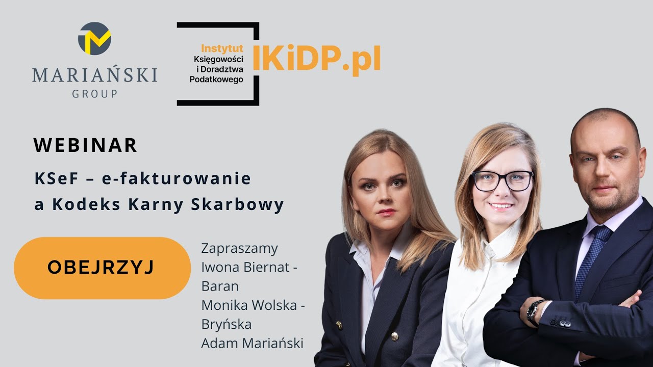 Krajowy System e-Faktur (KSeF) – e-fakturowanie a Kodeks Karny Skarbowy #ksef #efaktura #kks