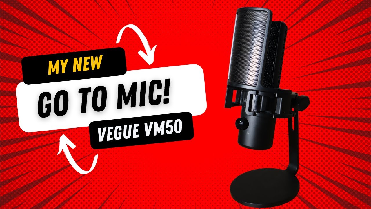 USB Condenser Microphone | Vegue VM50 | It's Better Than You Think