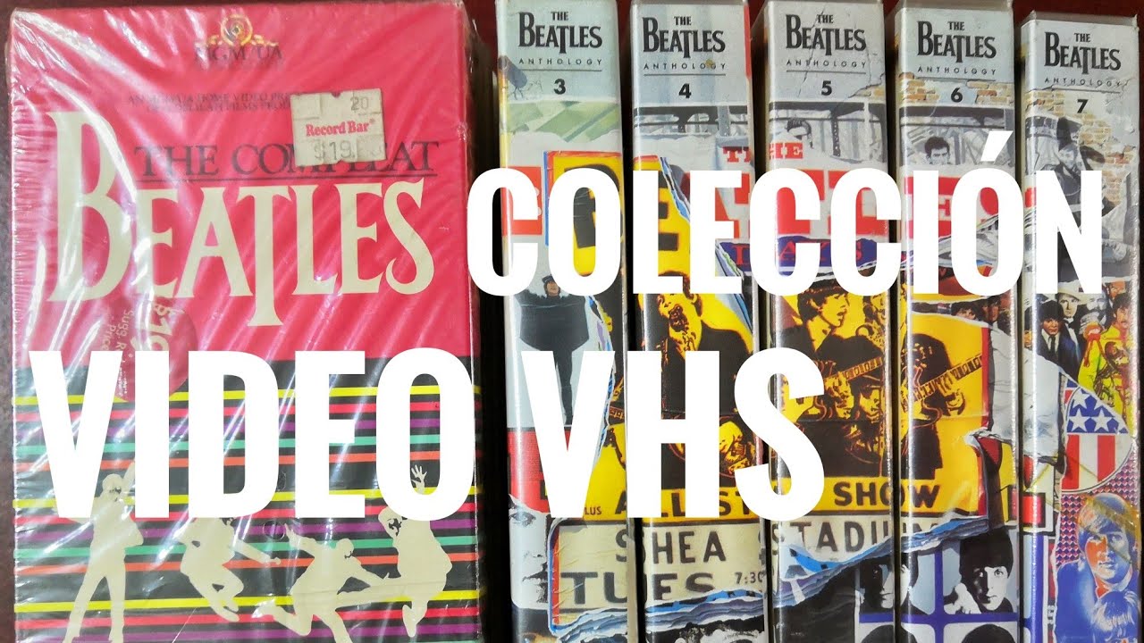 VHS Antología The Beatles Anthology Video & The Compleat Beatles