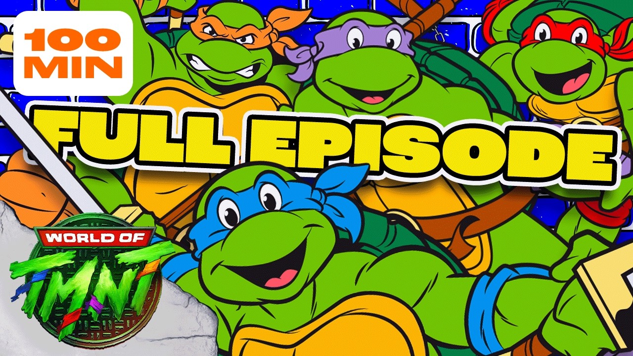 Teenage Mutant Ninja Turtles (1987) 📺 MORE Saturday Morning Cartoons: 5 EPISODE MARATHON! #6 | TMNT