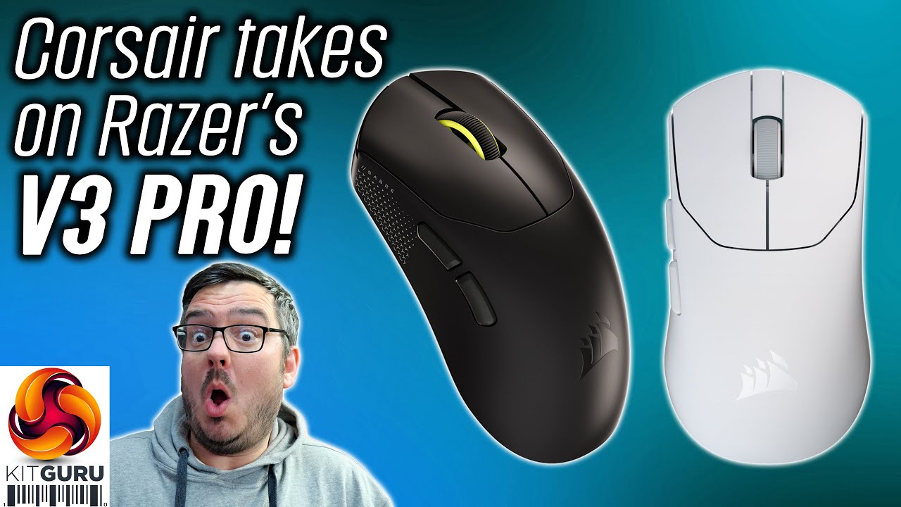 Наушники Corsair Sabre V2 Pro заменили мои Viper V3 Pro.