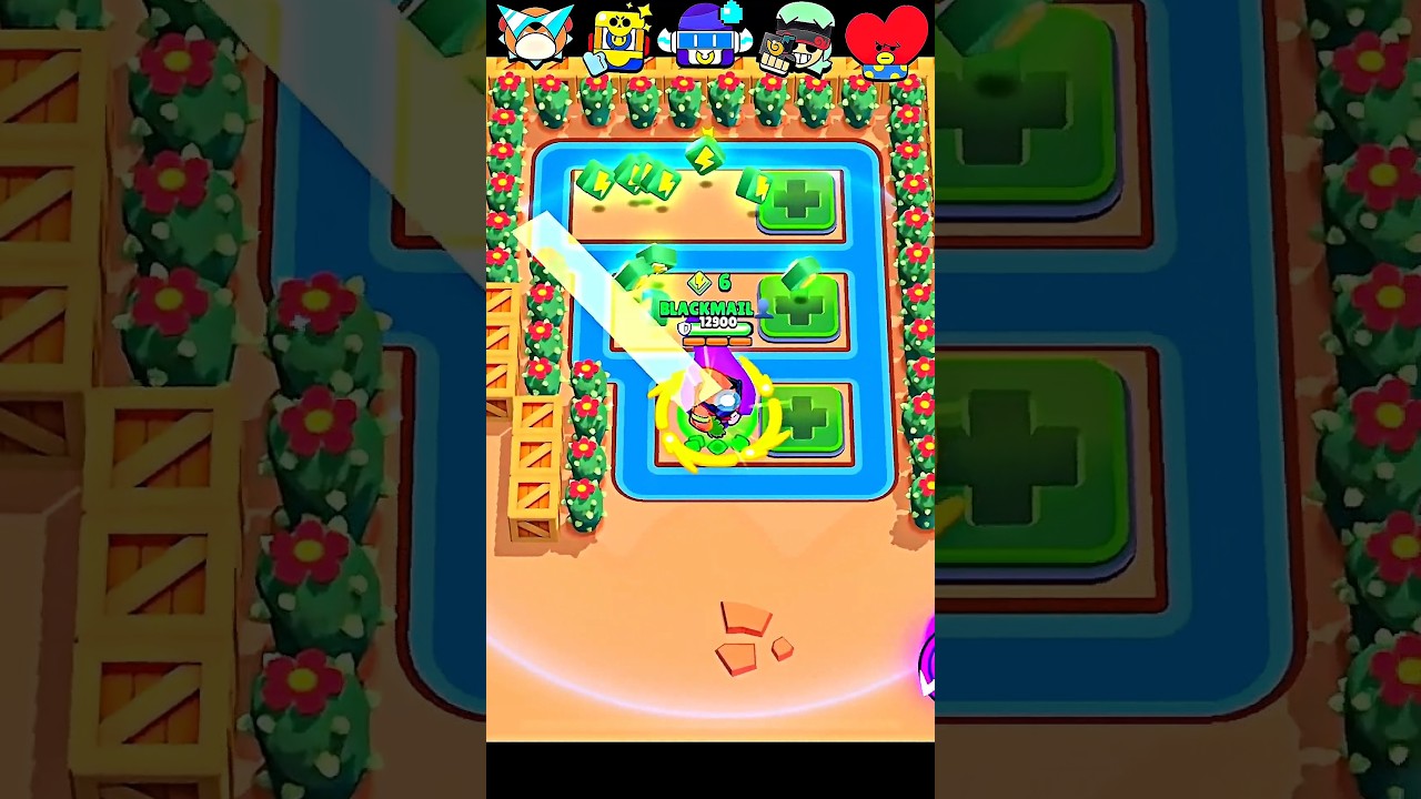 Kto zbierze więcej kostek #brawlstars #buzz #bs #nani