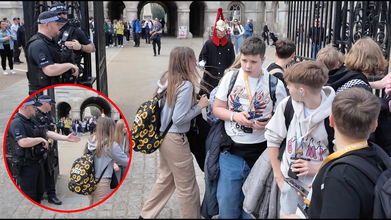 Armed Police Warns them First then this Happens‼️