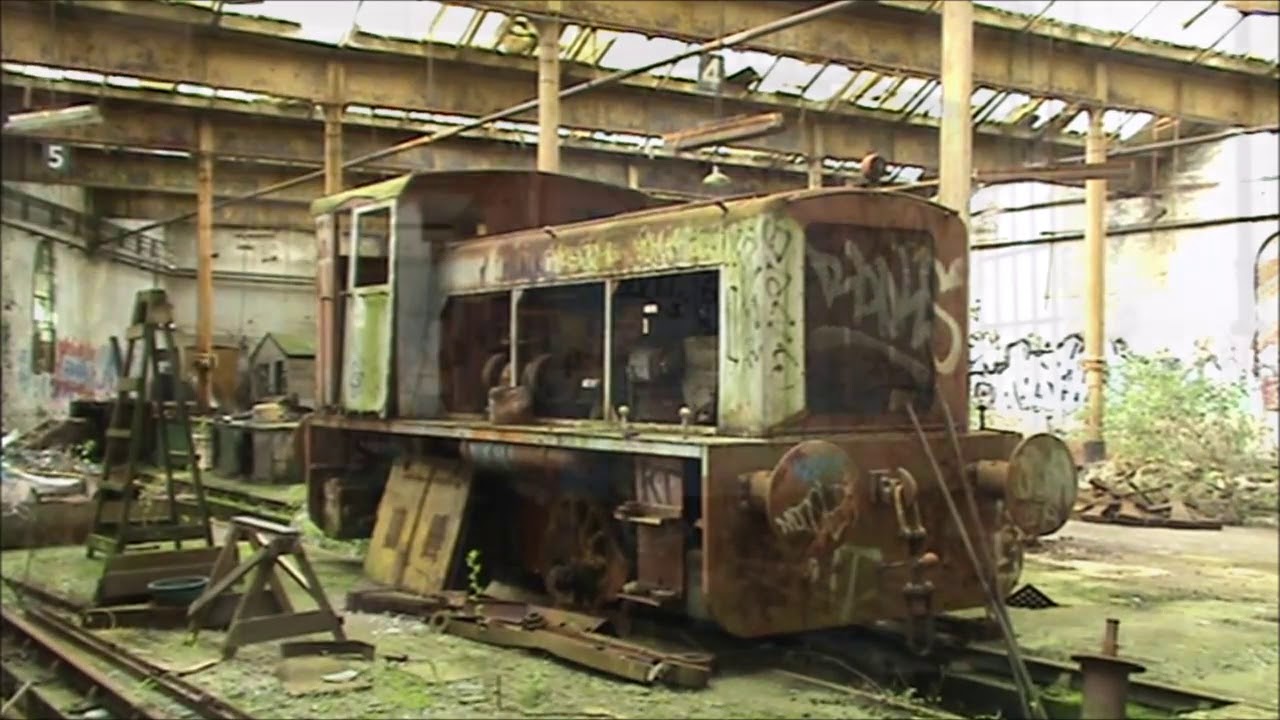 Abandoned Preston Park Pullman Works, a few years before demolition.