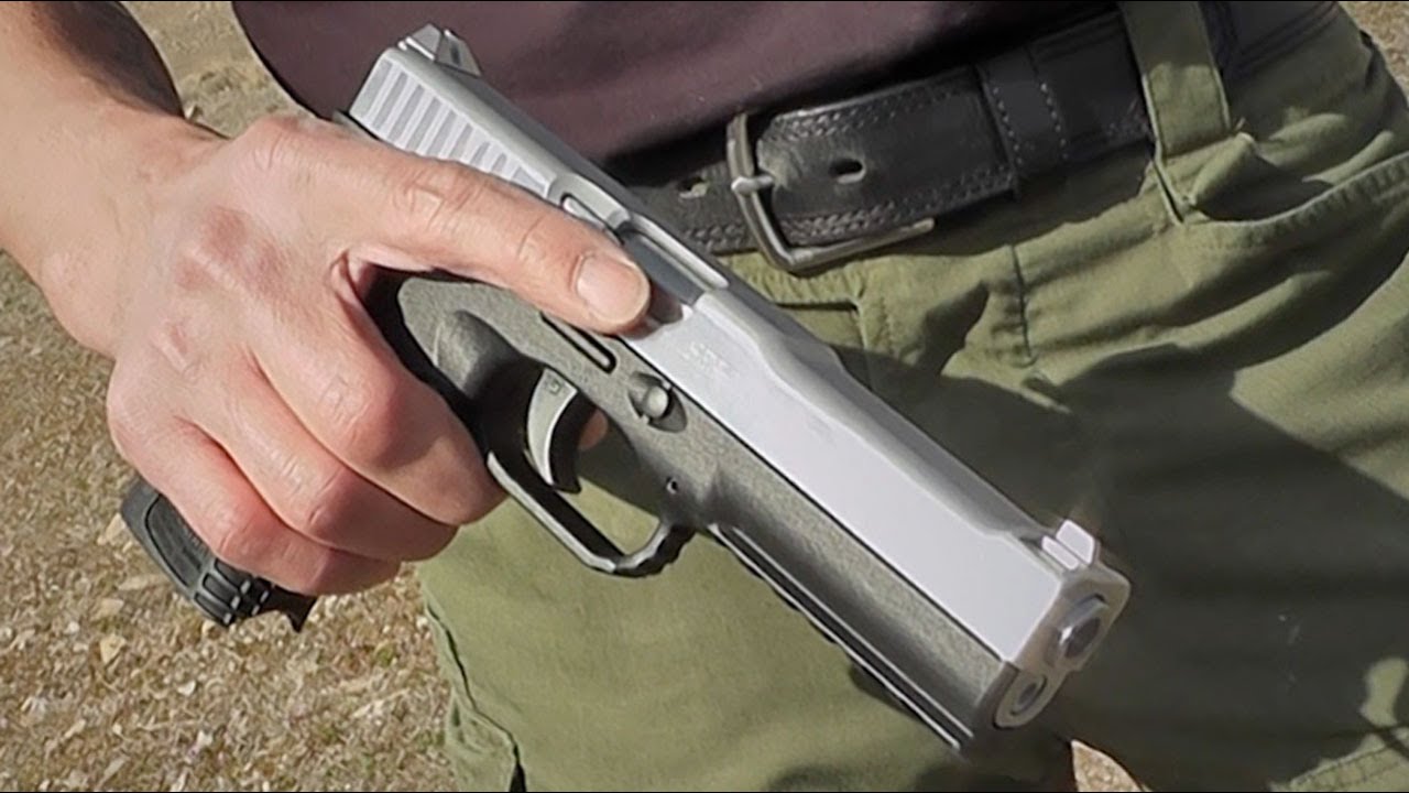 Shooting the Strike One (AF1) Pistol from Arsenal Firearms, with Rain 6