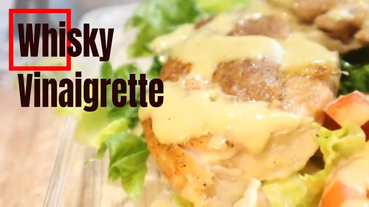 Whisky Vinaigrette  | Chicken Salad Topped with a Flavorful Whisky Vinaigrette Kentucky Style