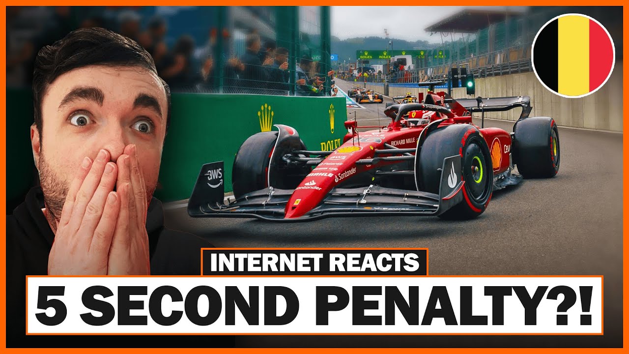 The Internet's Best Reactions to the 2022 Belgian Grand Prix