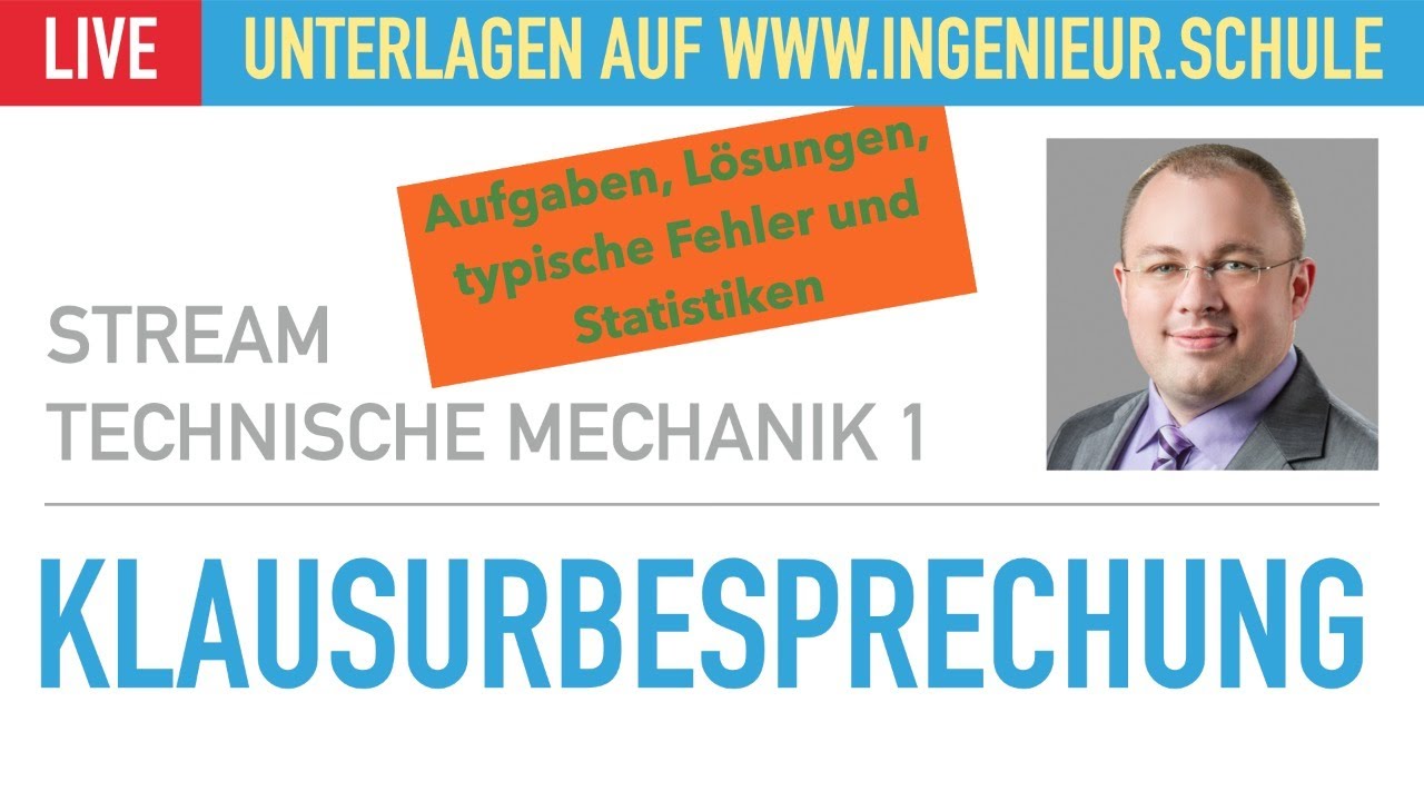 Klausurbesprechung – Technische Mechanik 1