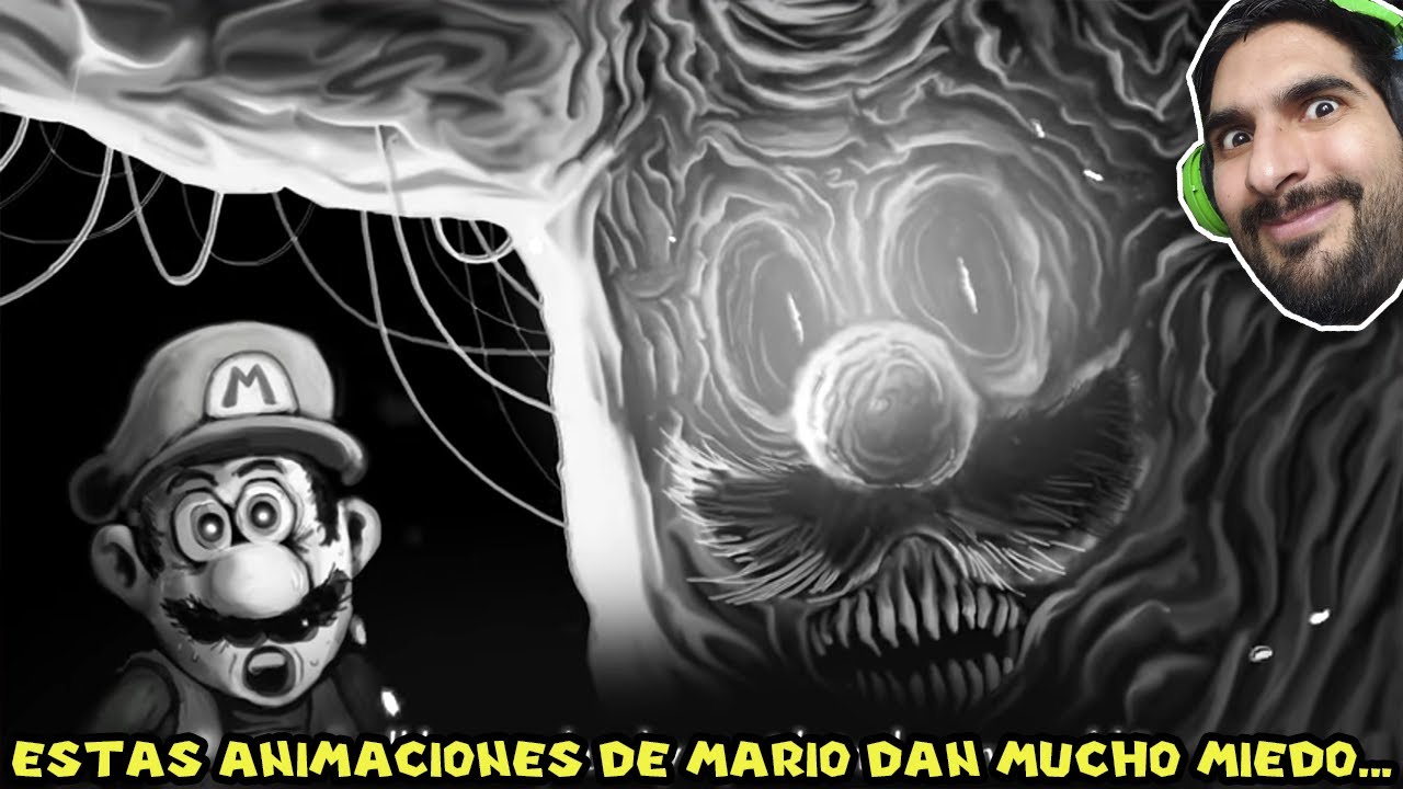 ÉSTAS ANIMACIONES DE MARIO DAN MIEDO... - Reacción Lumpy Touch con Pepe el Mago