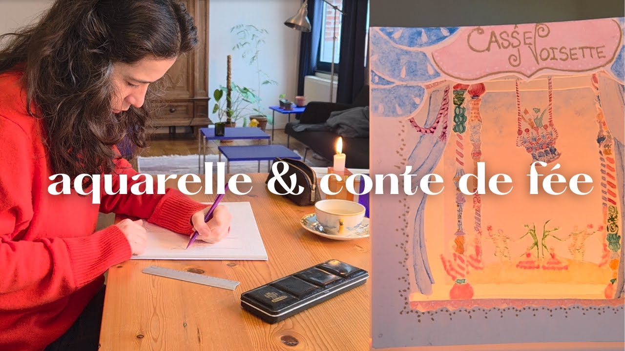 Cozy DIY 🎨 🌧️ Ballet de Casse-noisette en papier