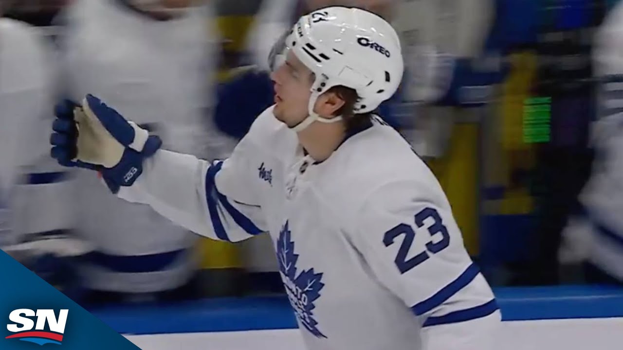 Oilers' Jake Walman And Maple Leafs' Matthew Knies Exchange Goals Nine Seconds Apart