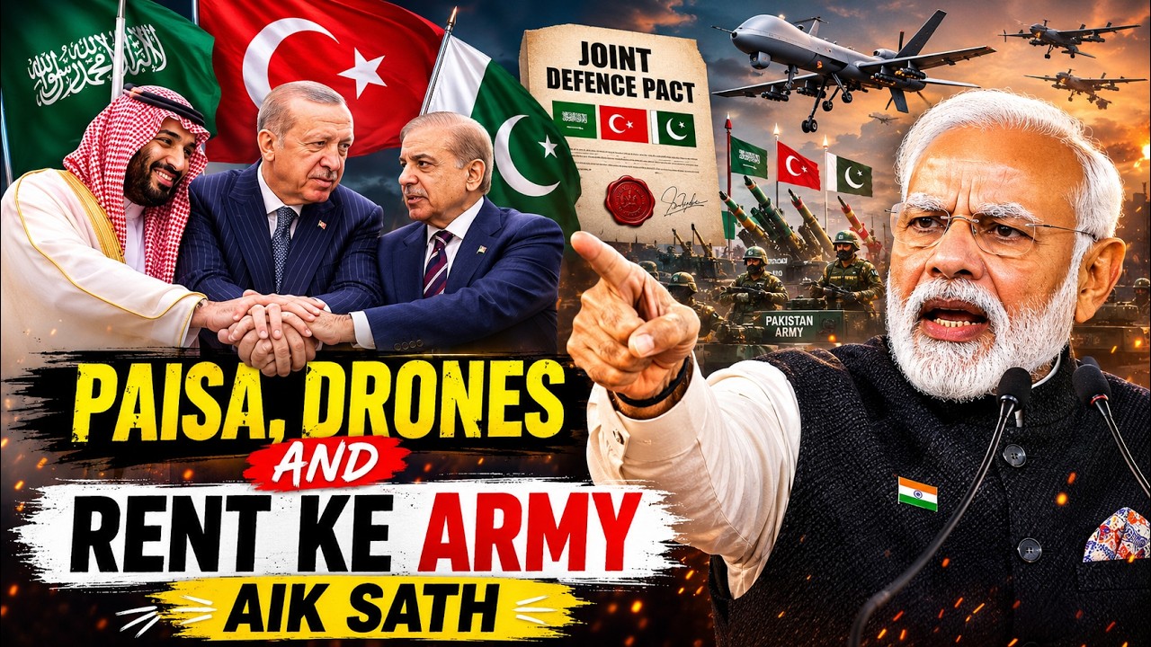Saudi Arabia, Turkey & Pakistan Join Forces in New Defence Pact | What It Means for India?
