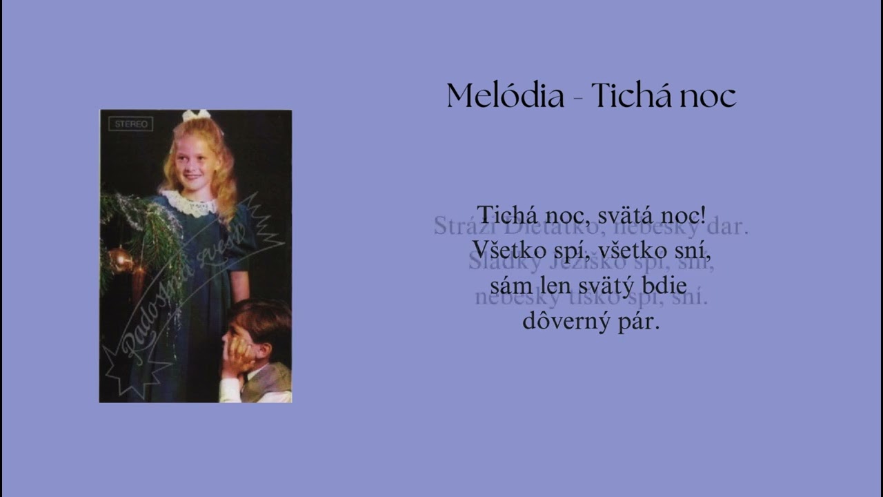 Melódia - Tichá noc [1992]