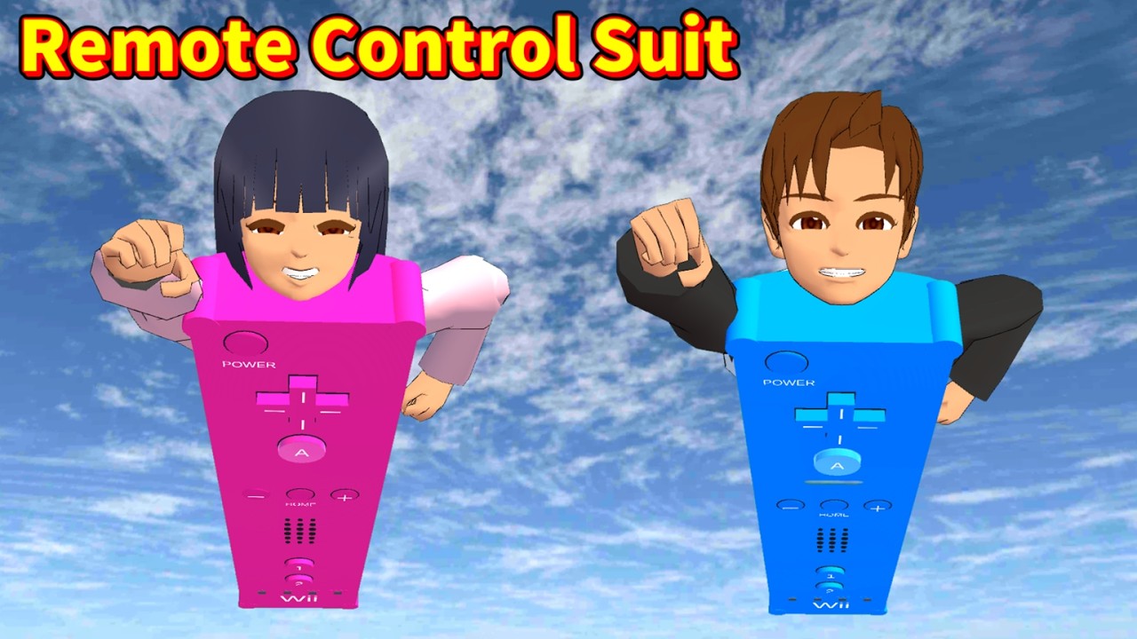 Remote Control Suit Sibling/リモコンスーツ兄妹【SAKURA School Simulator】