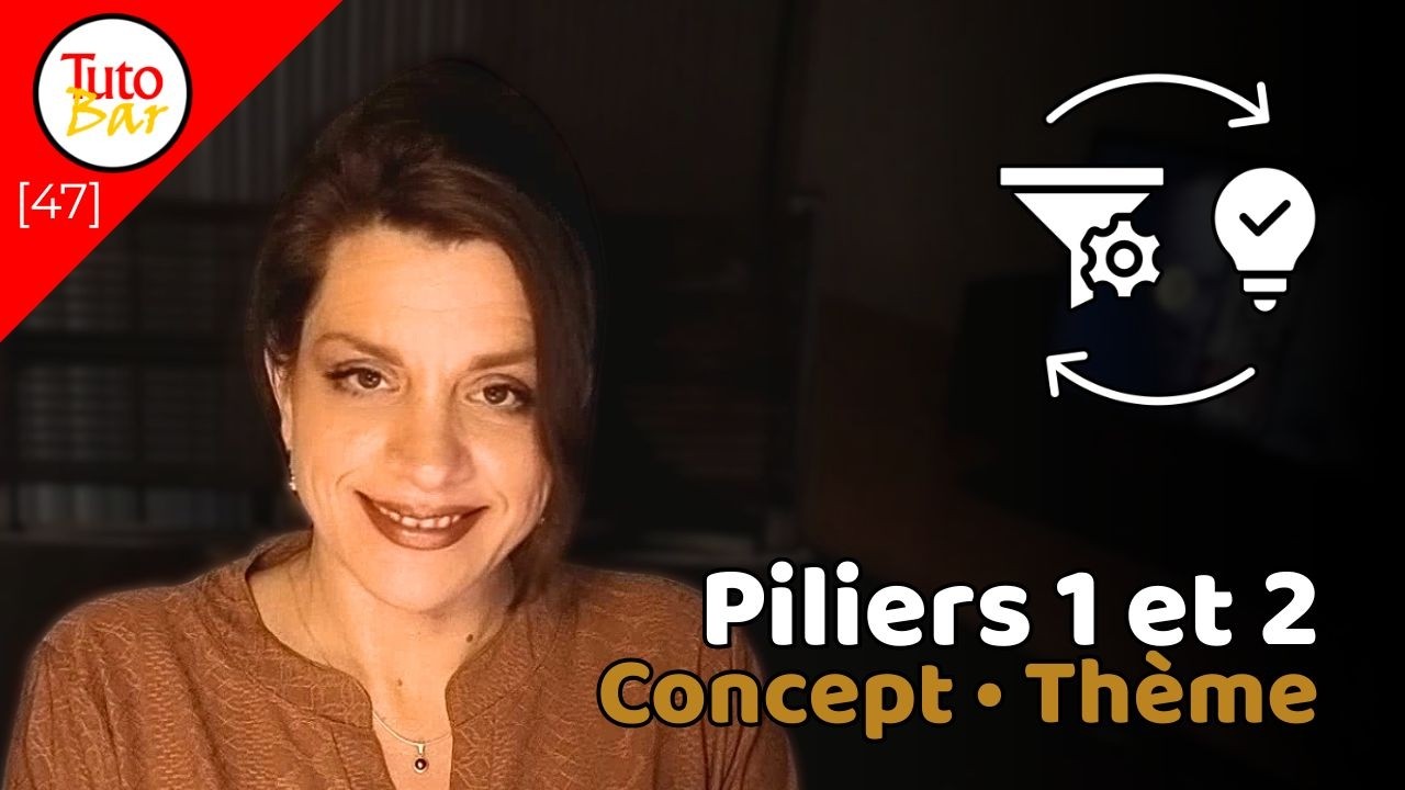[TutoBar #47] Les deux premiers piliers de l’écriture d’un roman : le concept et le thème