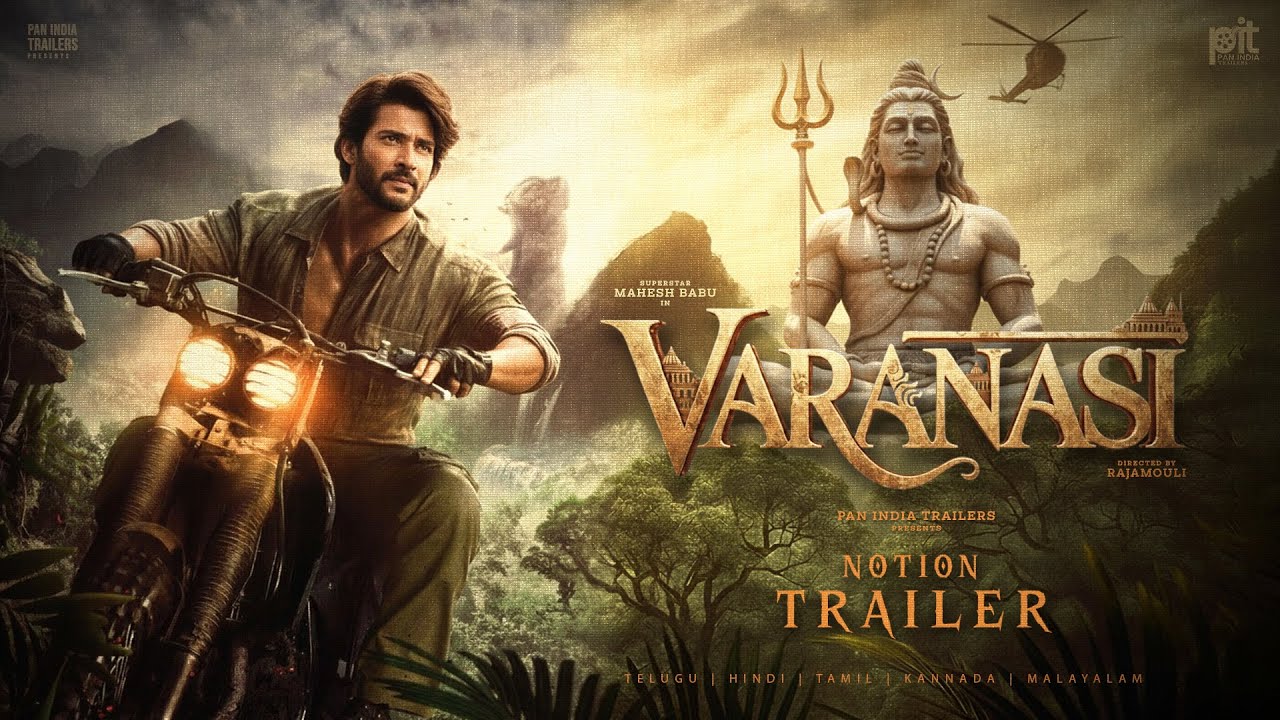 Varanasi - Notion Trailer | Mahesh Babu | S.S. Rajamouli | Prithviraj | Priyanka Chopra | PIT