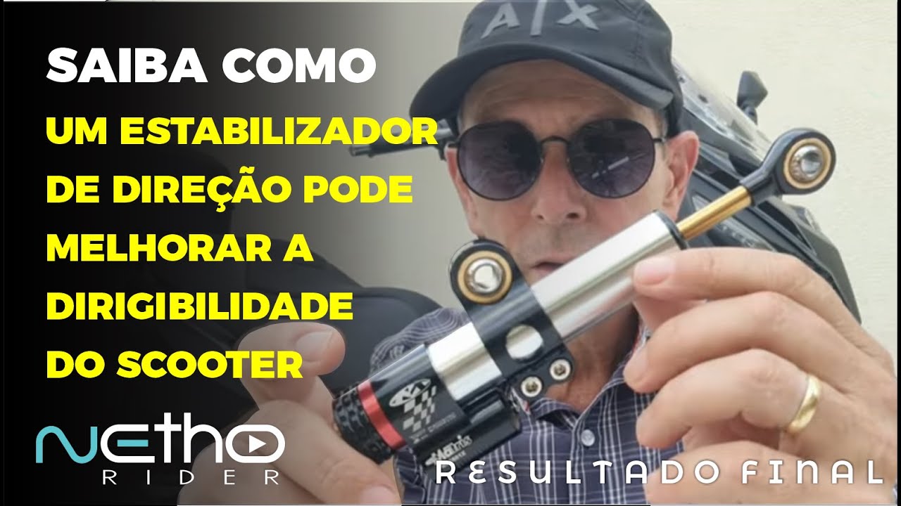 SAIBA COMO UM ESTABILIZADOR DE DIREÇÃO PODE MELHORAR A DIRIGIBILIDADE DO SCOOTER?
