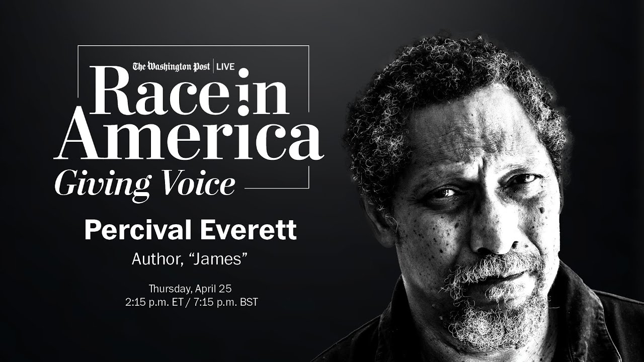 Author Percival Everett on reimagining ‘Huckleberry Finn’ (Full Stream 4/25)