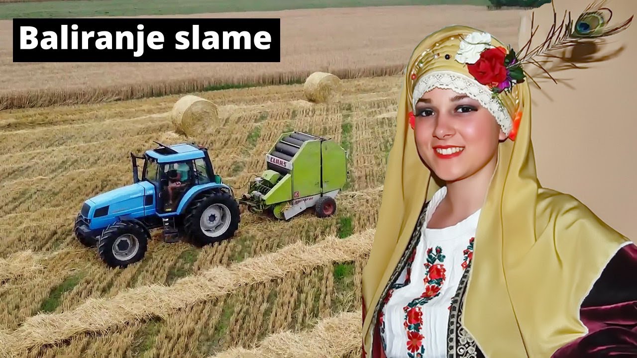 Marija balira slamu