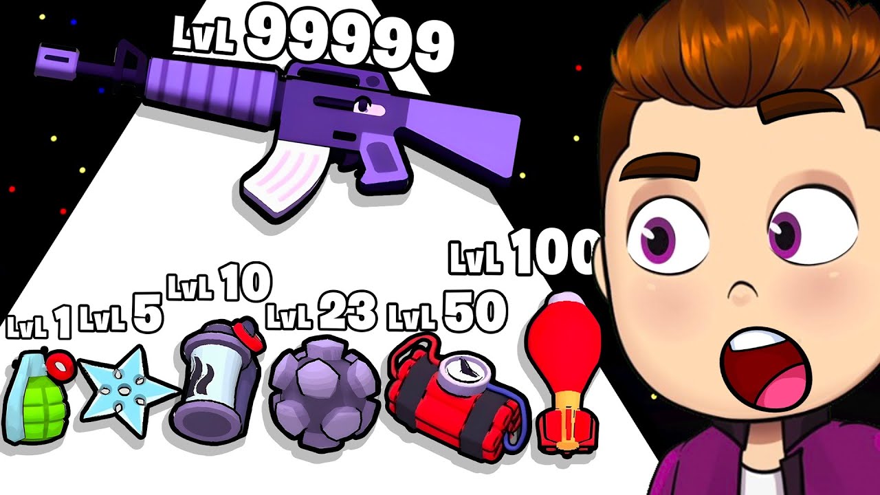 DIE BESTEN WAFFEN ENTWICKLUNGEN MIT MAXIMALER KRAFT! (Weapon Bag Rush 3D)