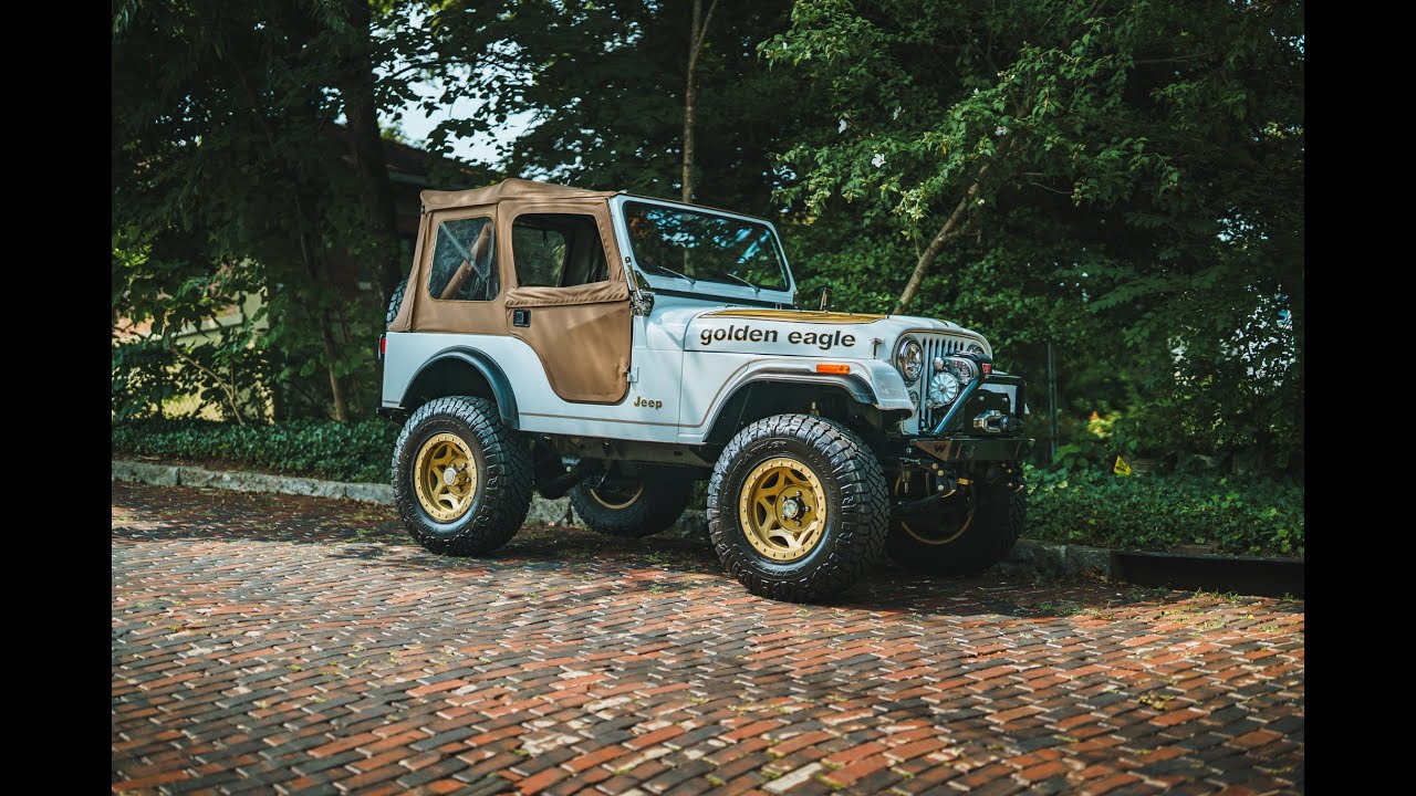 Modified 1983 CJ-5 Golden Eagle Clone 6-Speed @CrossChryslerJeepFiat