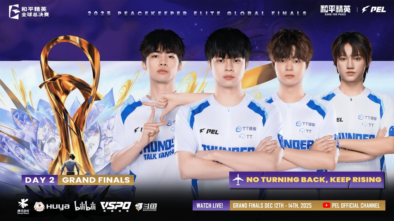 [CHN] LIVE 2025 PEACEKEEPER ELITE GLOBAL FINALS DAY 2 | GRAND FINALS | 2025年维和精英全球总决赛
