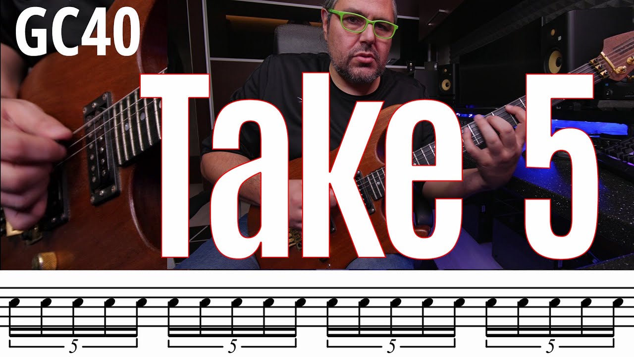 GC40 Rhythm Lab#3 | Quintuplets 5tuplets (plus 4+5+6 notes per beat demonstration)