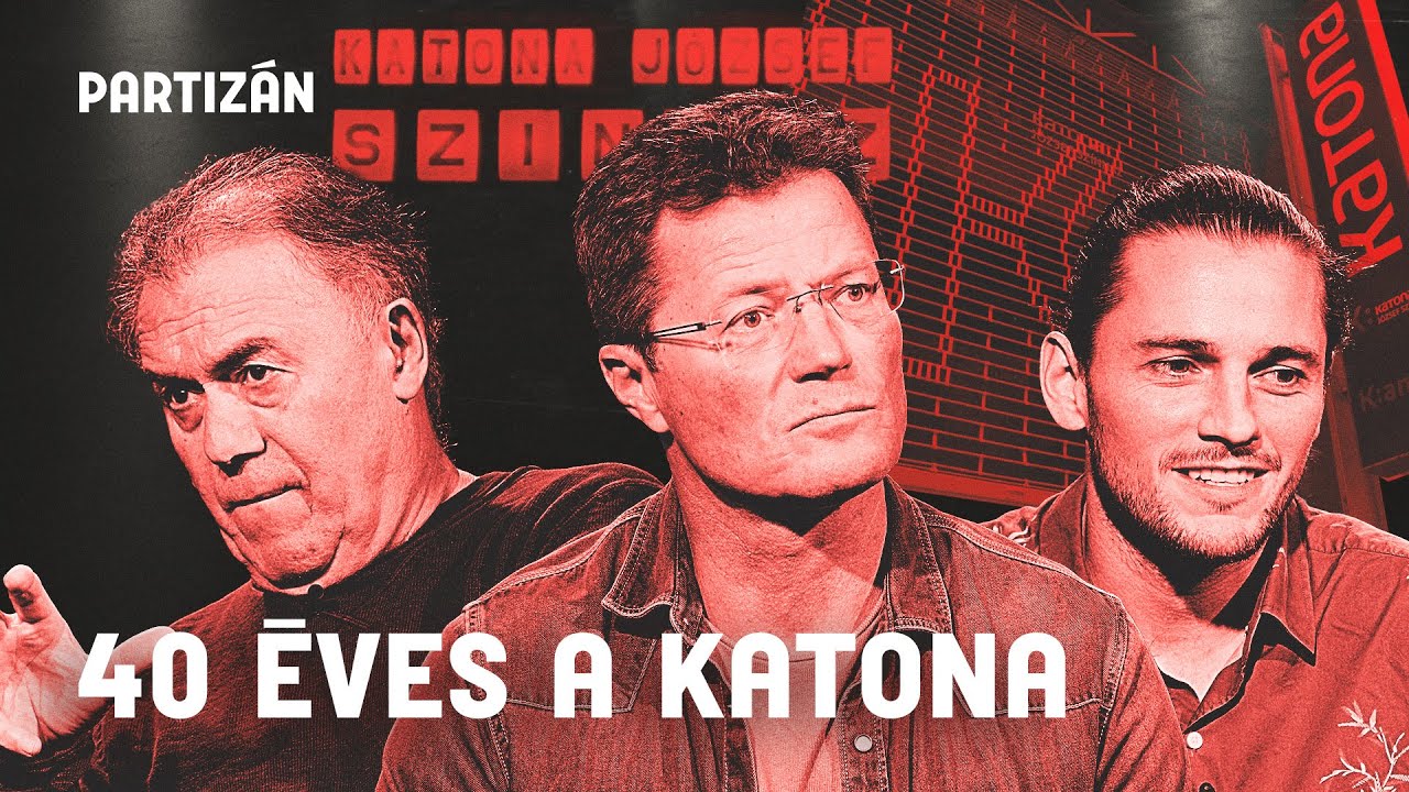 Stohl András, Gáspár Sándor és Tasnádi Bence a 40 éves Katona József Színházról