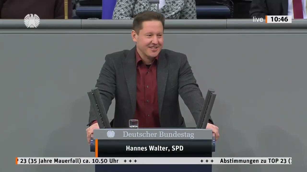 Rede: 35 Jahre Mauerfall