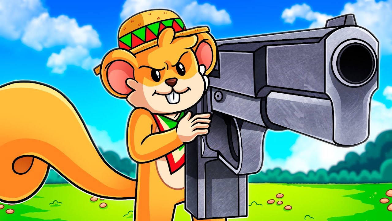 Soy una ardilla... 🐿️🌳💥 SILVIOGAMER en SQUIRREL with a GUN 😁