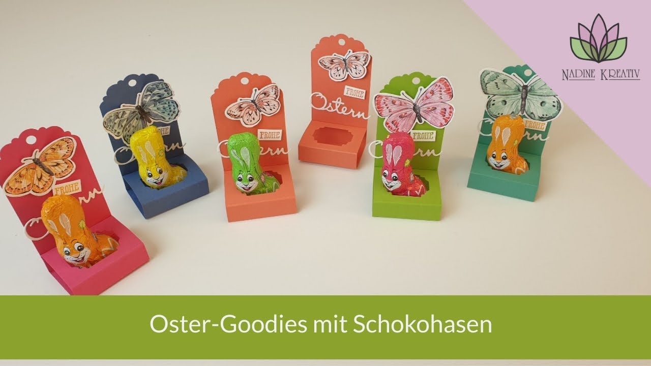 Oster-Goodies mit Schokohasen - Stampin' Up! Goodies basteln