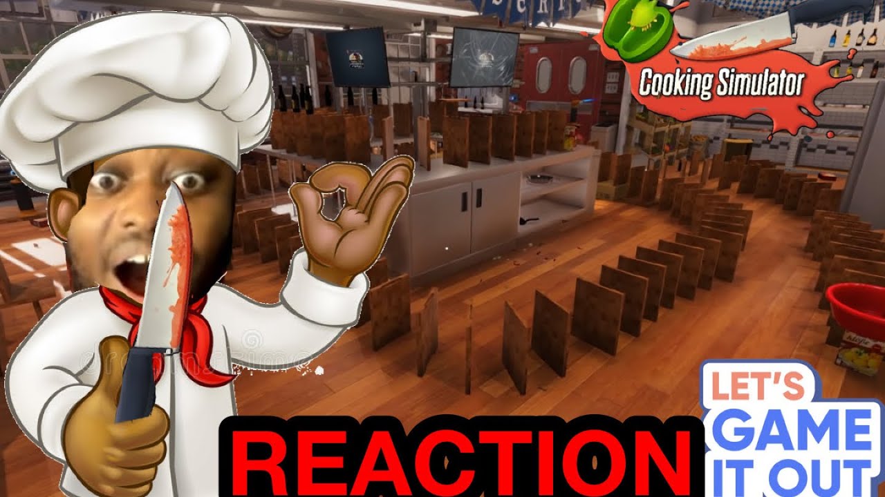 THE DOMINO COOKING TECHNIQUE WORKED! COOKING SIMULATOR LETS GAME IT OUT REACTION