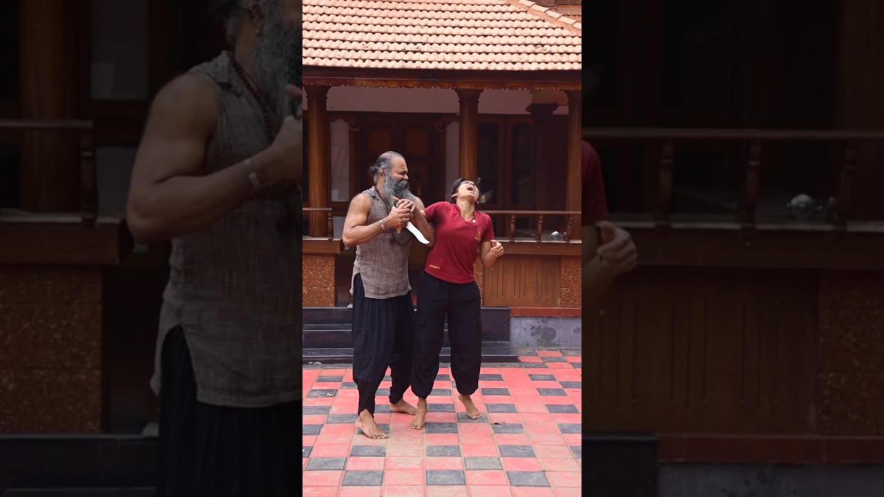 Effortless control, ancient technique Kalaripayattu locks made simple