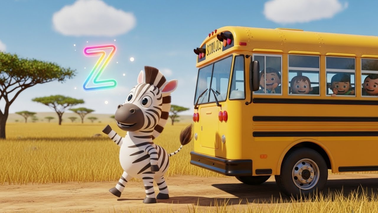Z for Zebra | ABC Phonics Song for Kids | ABC Learning Video