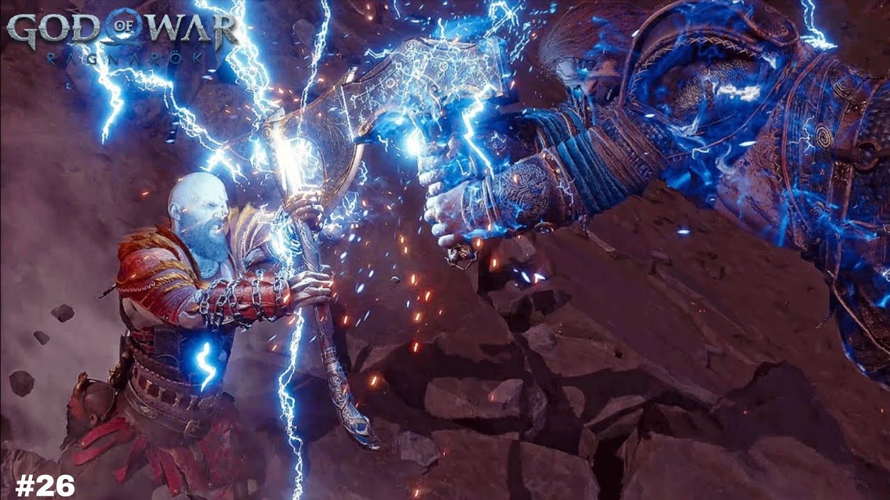 NOW THIS IS WHY KRATOS IS A GOD OF WAR | KRATOS VS THOR | GOD OF WAR RAGNAROK GAMEPLAY #26