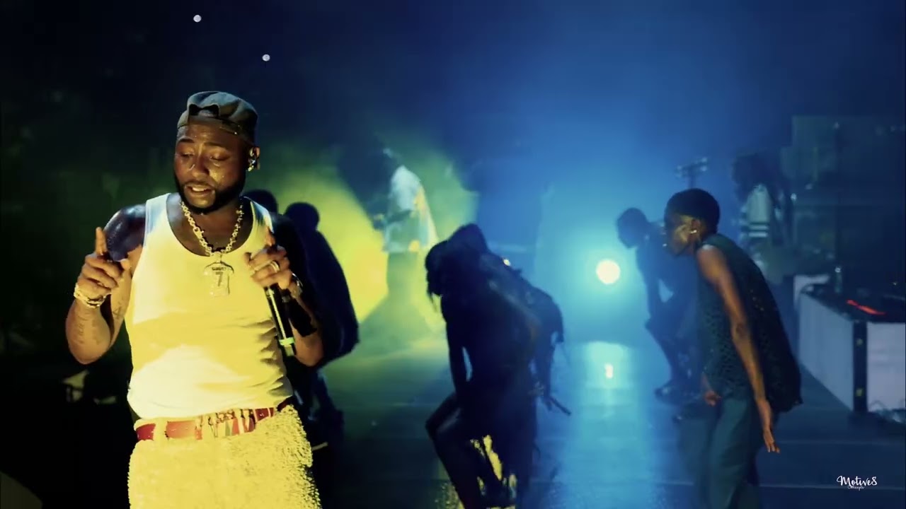Davido - Be There Still (5ive Alive Tour, NYC - Barclays Center) (Kingsmen Cam)