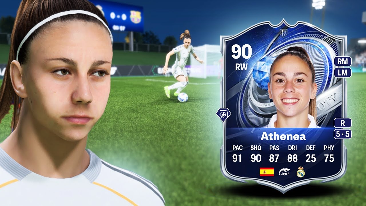 90 ATHENEA INSIDE EDGE EVOLUTION PLAYER REVIEW IN FC 26 | FC 26 ULTIMATE TEAM