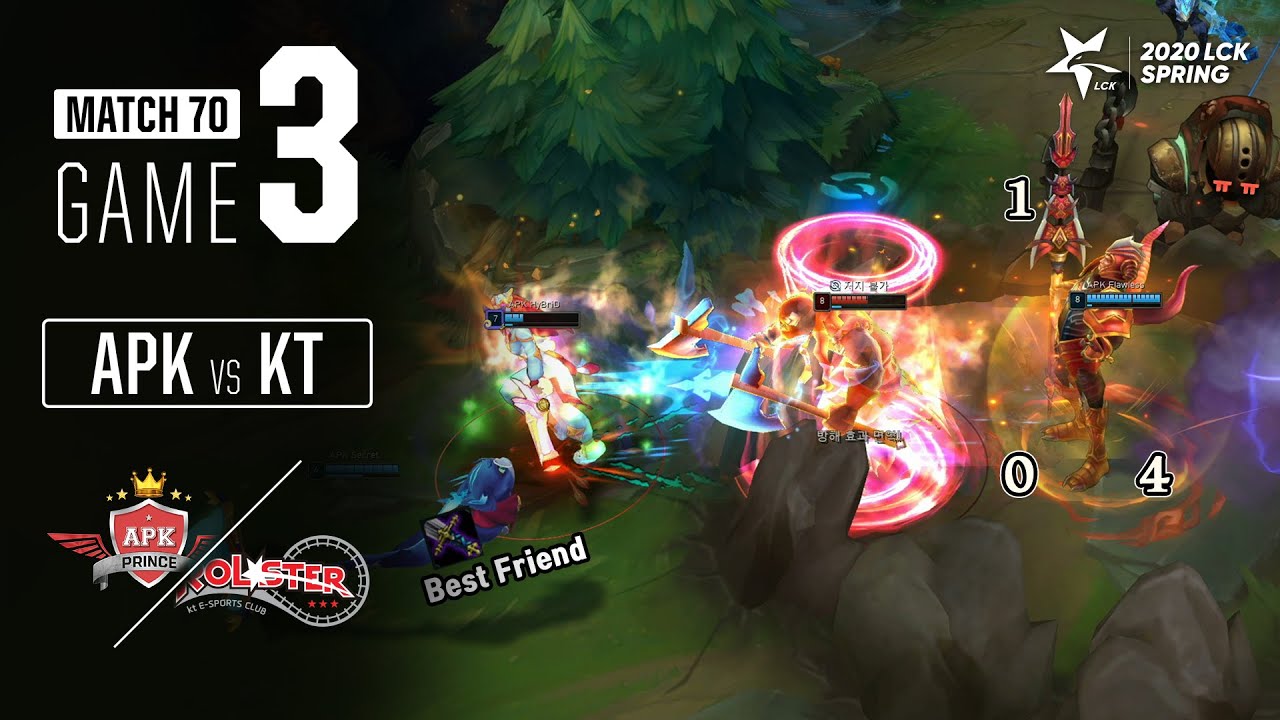 물. 들. 노. | APK vs KT H/L 04.04 | 2020 LCK 스프링