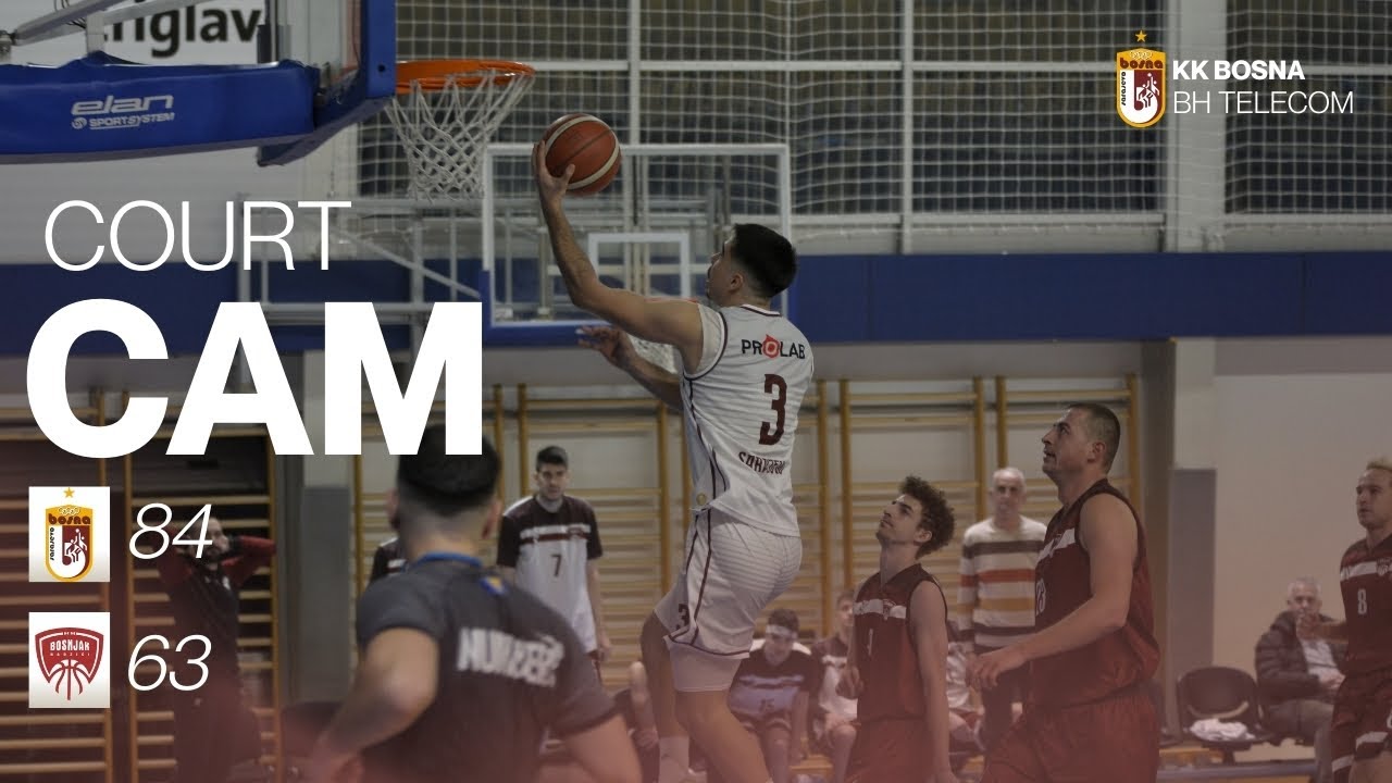 Court Cam | KK Studenti  84-63 KK Bošnjak| A1 Liga