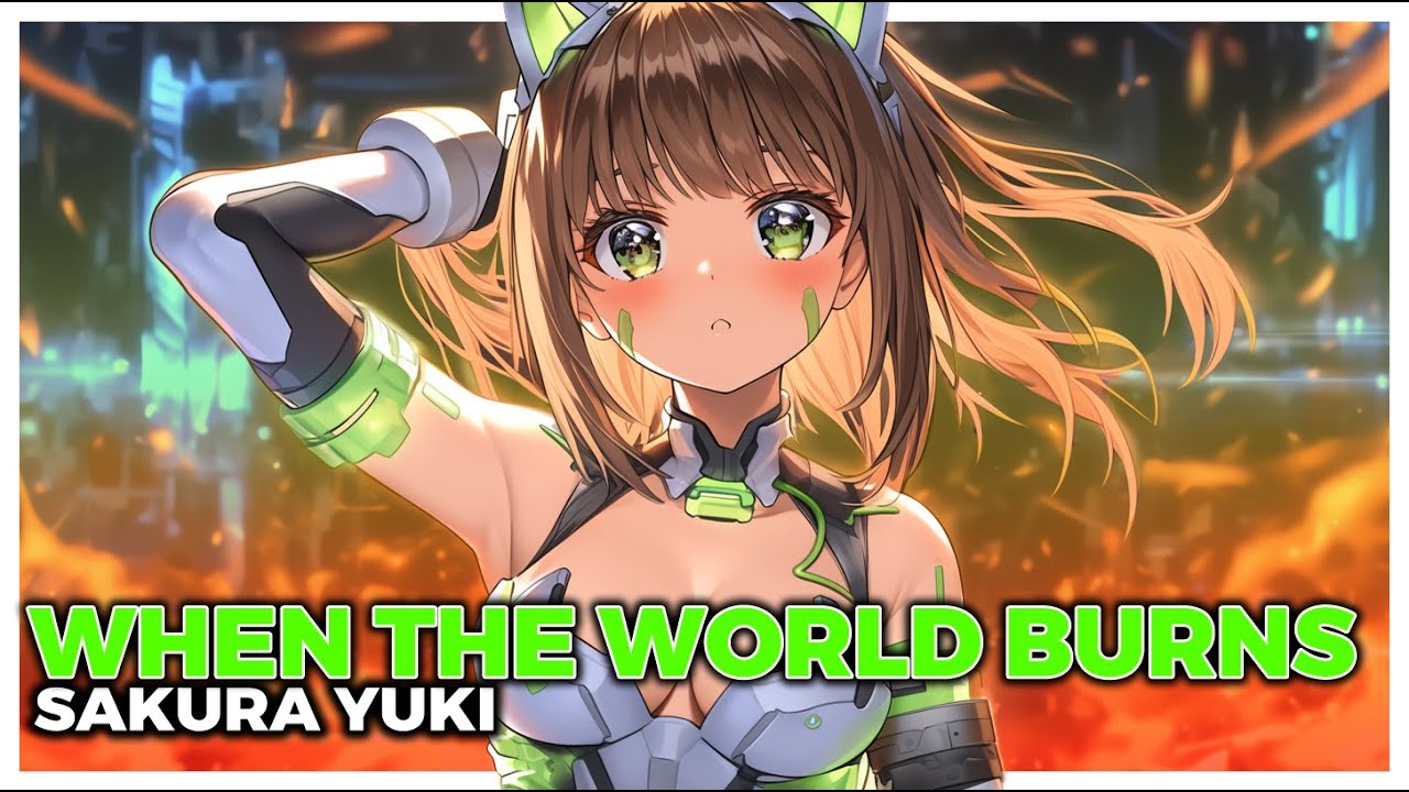 [Nightcore] When The World Burns (Heroic • Female Vocals) [Lyrics]
