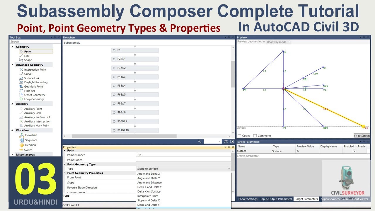 Subassembly Composer Pt.03 | Point, Point Types, Point Geometry and Point Properties in Subassembly