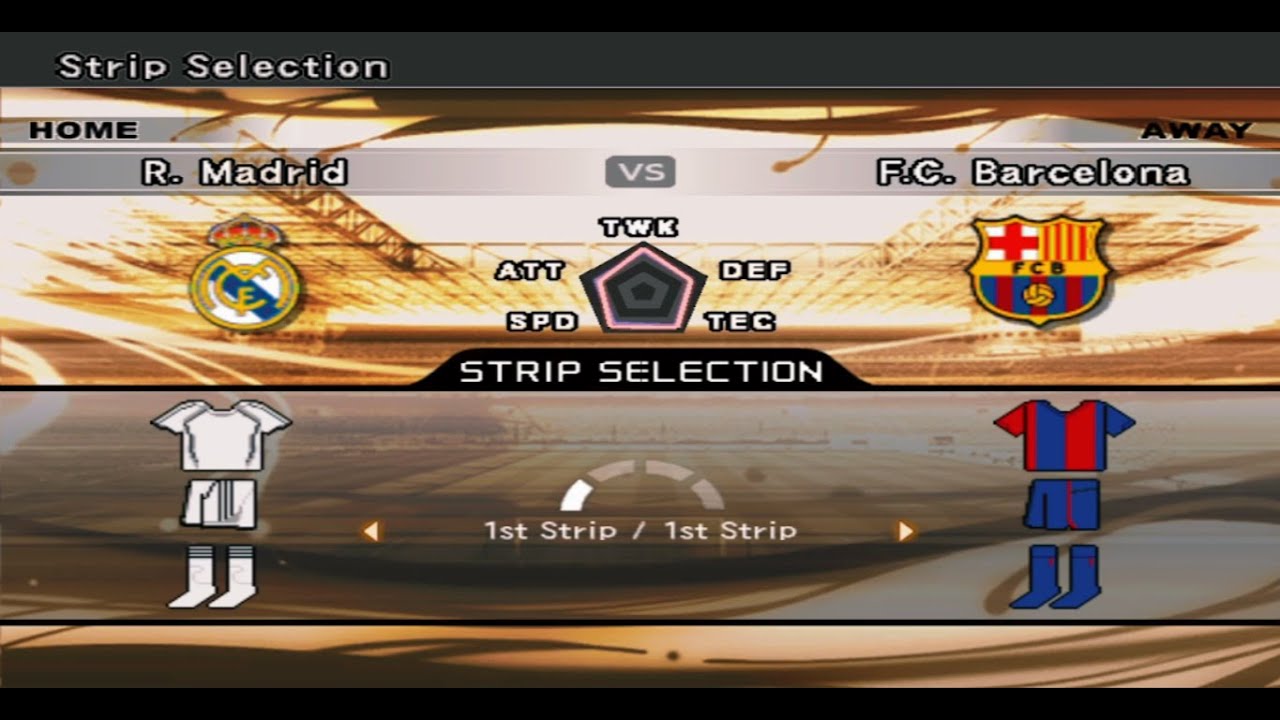 PES 6 - Real madrid vs Barcelona (Melhores Momentos) / PS2
