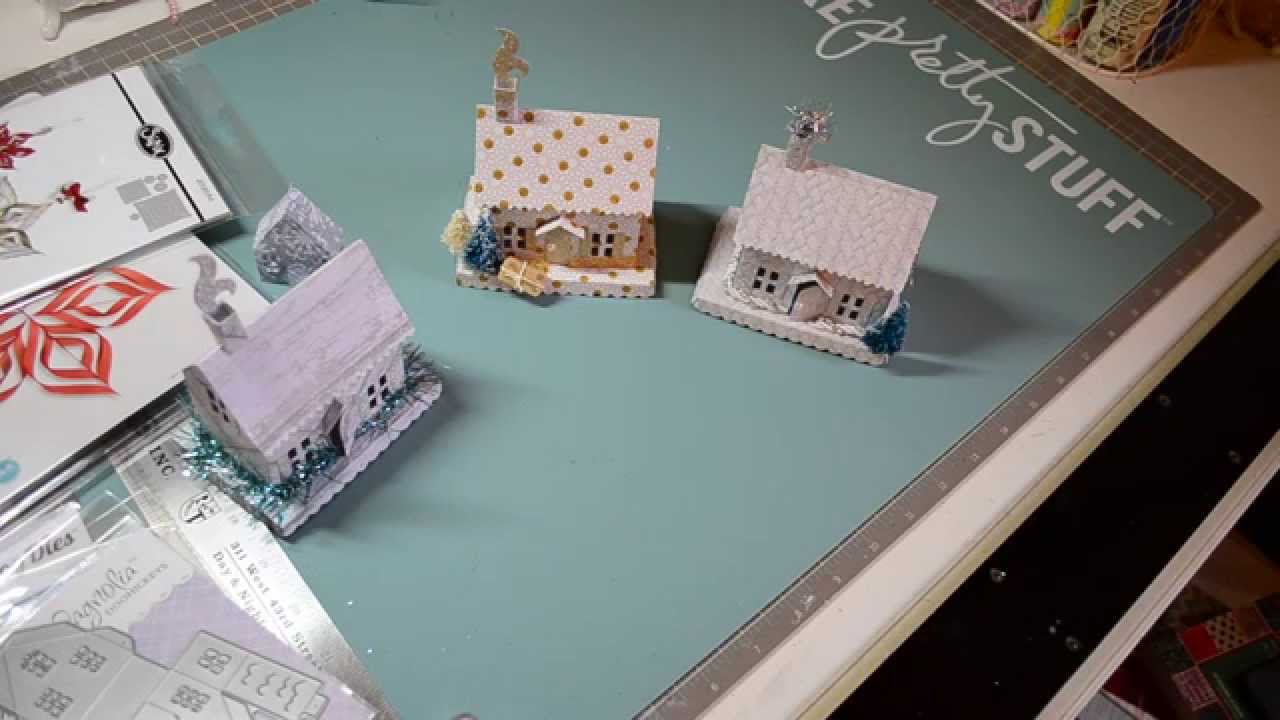 Christmas Project Share~ Christmas Cottages :)