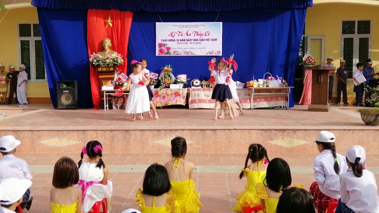 Niềm vui của thầy cô - Học sinh Trường Tiểu học Tân Thịnh