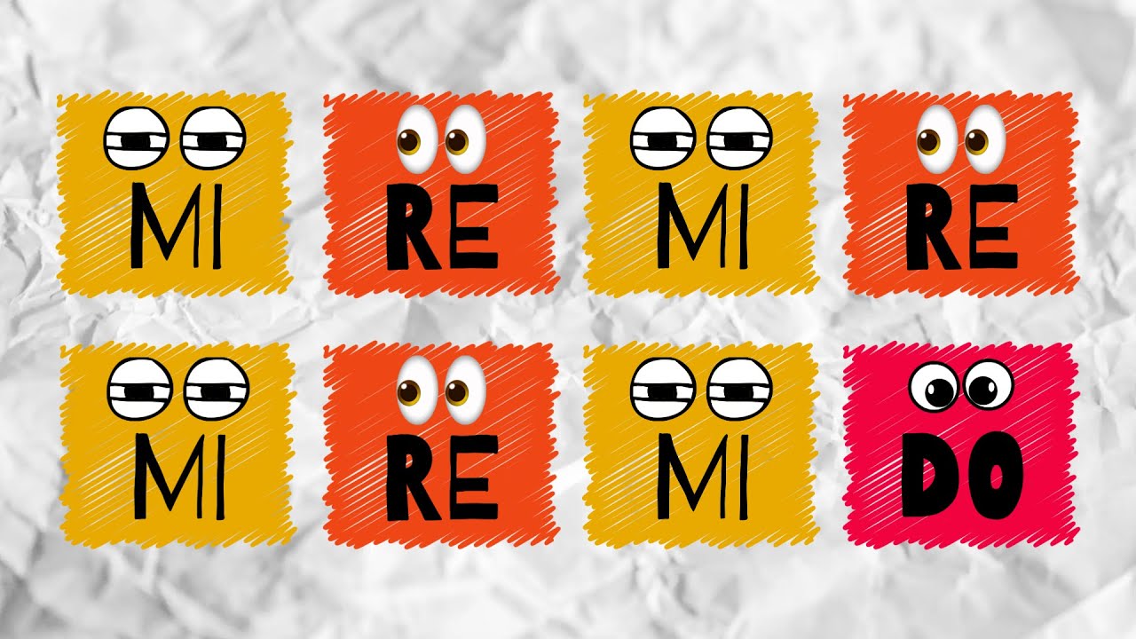 Пойте сольфеджио в такт | Цветовая кодировка для совместного пения!