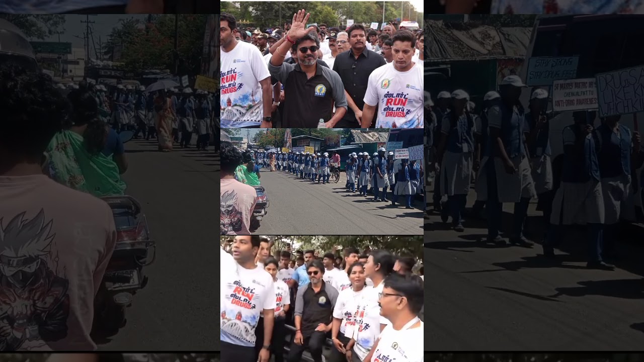CM Vijay Sir Anti drugs Campaign 💥